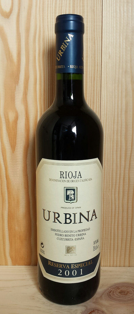 Urbina Reserva Especial Rioja available from Fareham Wine Cellar