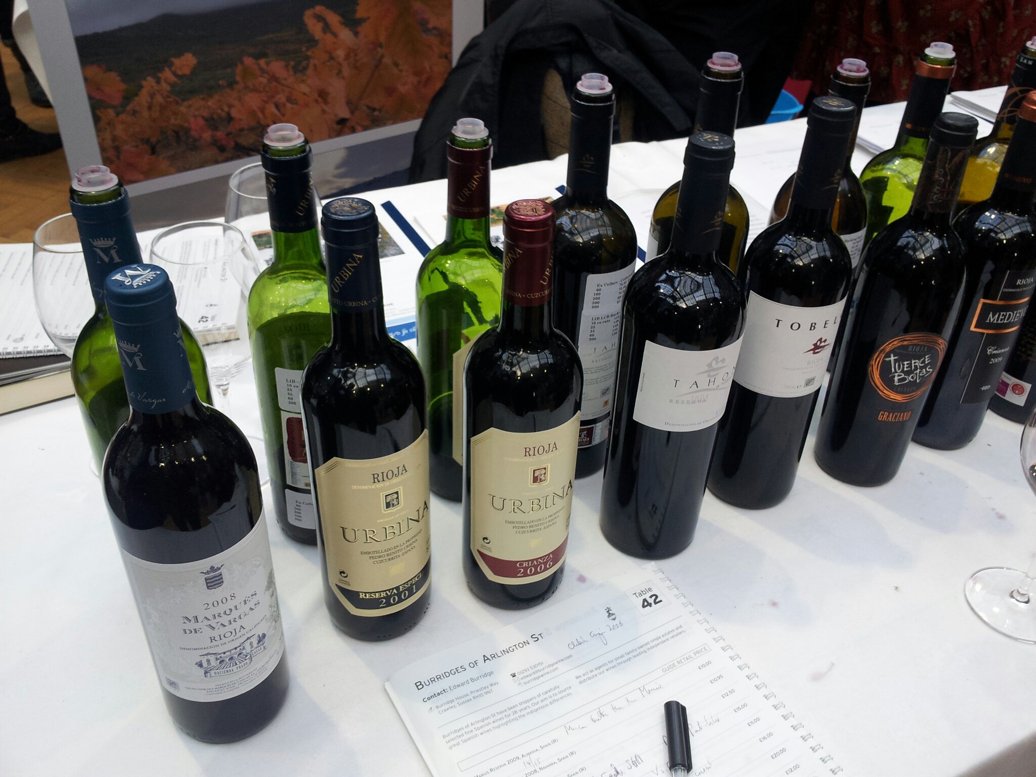 Urbina Vinos @ London SITT Tasting 2013 (4)