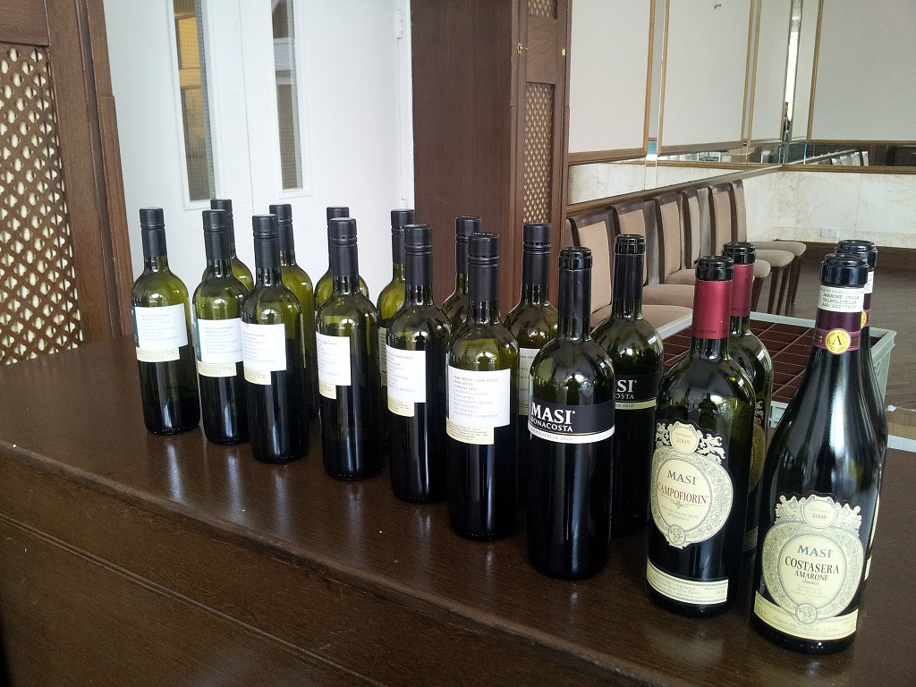 Masi Wines Samples