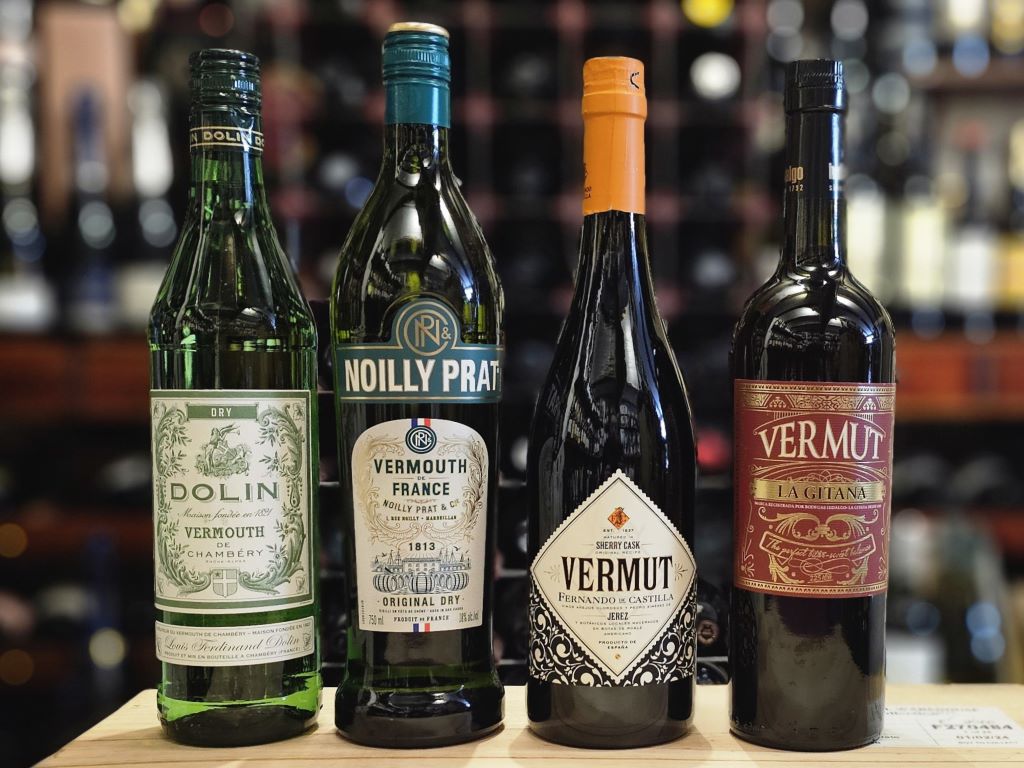 A Selection of Vermouth at Fareham Wine Cellar