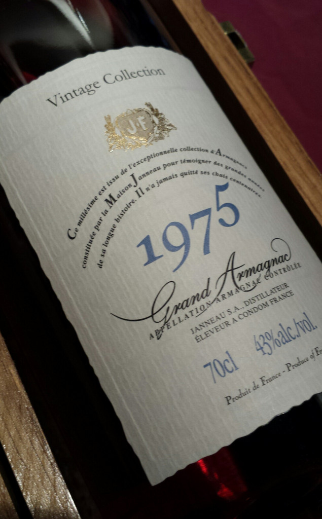Janneau 1975 Vintage Armagnac