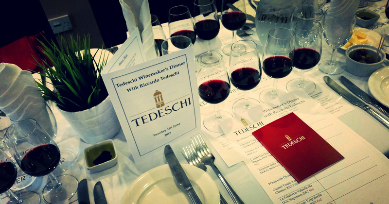 Tedeschi Winemaker’s Dinner
