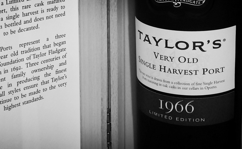 Taylors 1966 Single Harvest Port