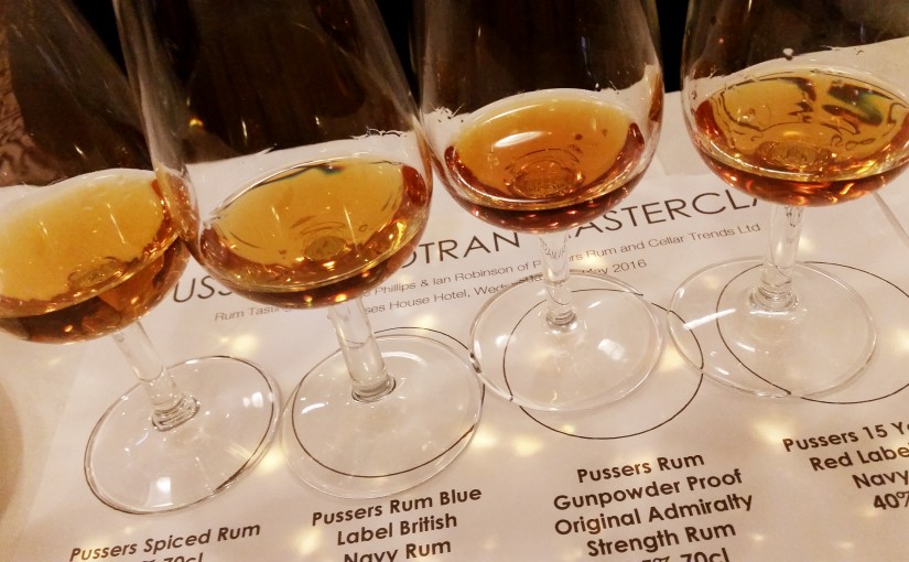 Pussers and Botran Rum Masterclass