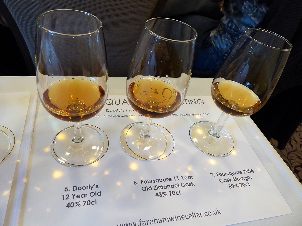 Foursquare Rum Tasting