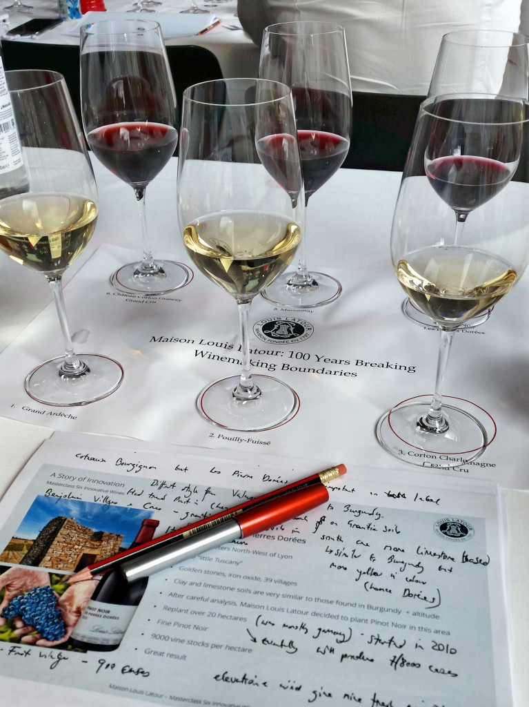 Louis Latour Wine Tasting
