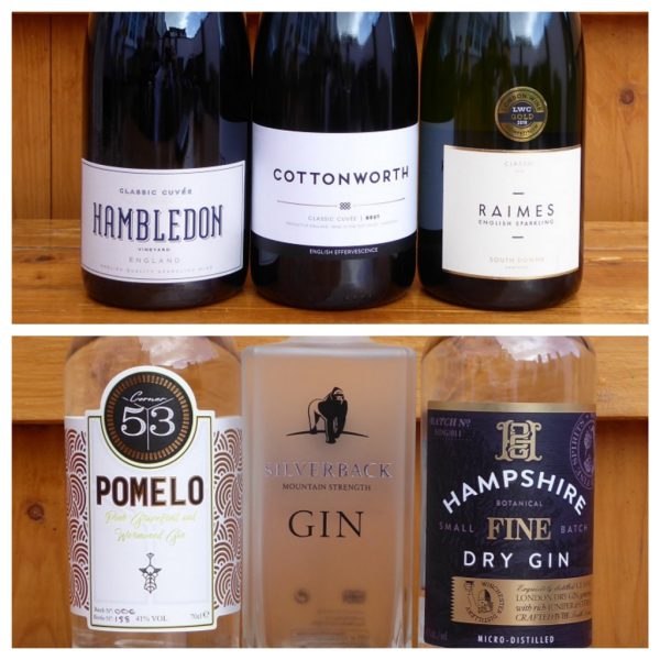 Hampshire Gin and Fizz 6 bottles (3 x 75cl, 3 x 70cl)