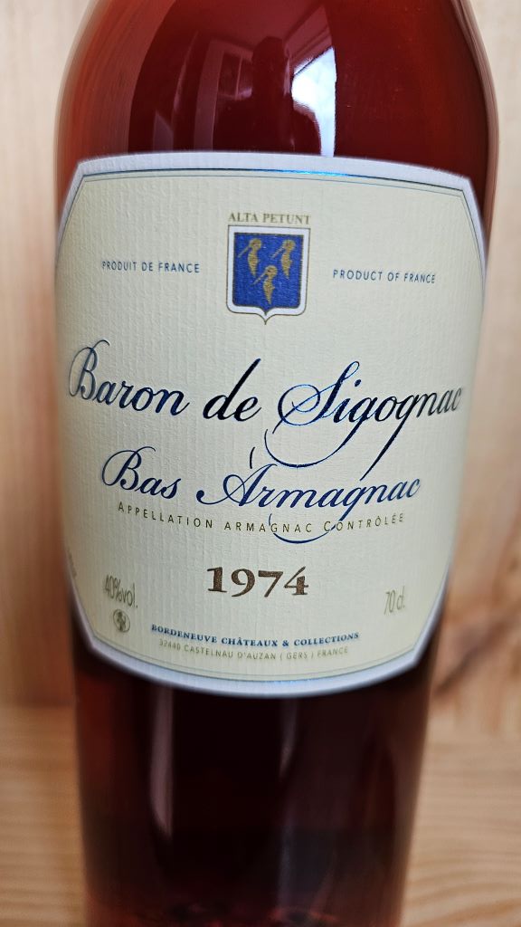 Baron de Sigognac 1974 Vintage Armagnac 70cl (4)