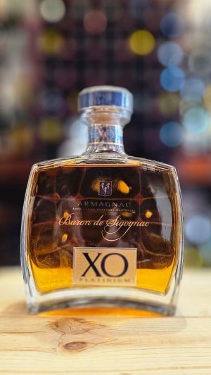 Baron de Sigognac XO Platinum Armagnac Decanter Bottle 70cl 40%