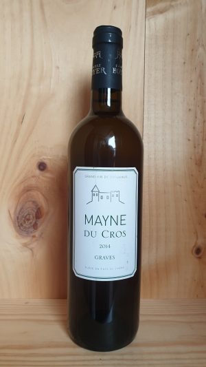 Chateau Haut Mayne Cuvée Mayne du Cros Graves Blanc, Famille Boyer