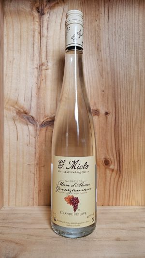 G. Miclo Eau de Vie d'Alsace de Marc de Gewurztraminer Grande Reserve 45%