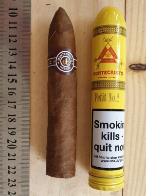 Montecristo Petit No 2 Cigar Tubes - 1 Single Cigar