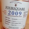 Foursquare 2009 Cask Strength Single Blended Rum 60%