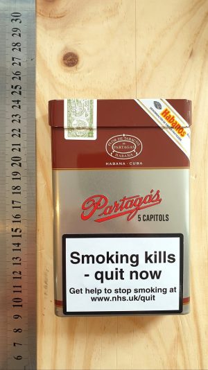 Partagas Capitols La Linea Retro Tin - Pack of 5 Cigars