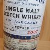 Mossburn Single Cask Linkwood 2007 14 Year Old Speyside Single Malt Whisky 56.5%