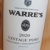 Warres 2020 Vintage Port Vinha Velhas Anniversary Edition