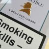 Davidoff  Winston Churchill Belicoso Traveller Cigars - Tin of 4 Cigars