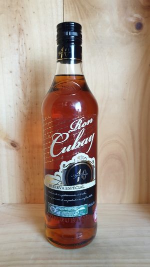 Ron Cubay 10 Year Old Reserva Especial 40%