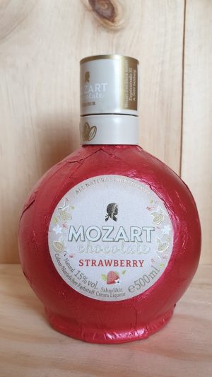 Mozart Strawberry White Chocolate Liqueur 15% 50cl