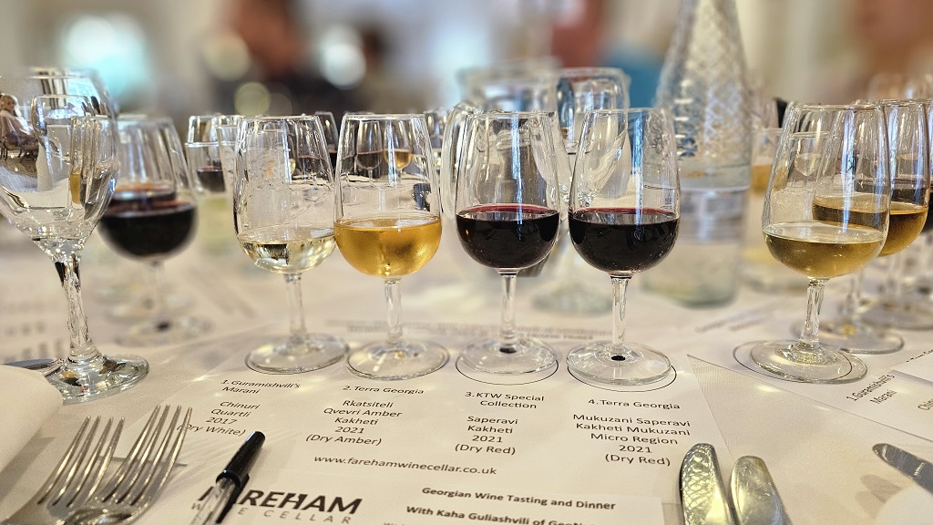 Georgian Wine Tasting at Lysses House Hotel
