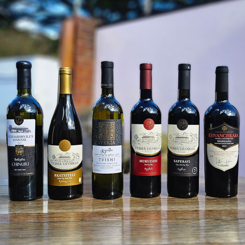 Georgian Wine Sampler Case – 6 x 75cl bottles