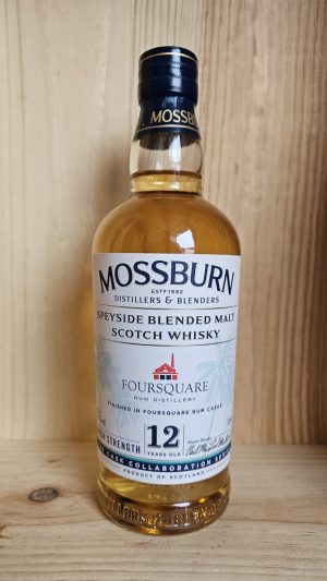 Mossburn Speyside 12 Year Old Blended Malt Foursquare Rum Cask 57.7%